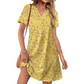 👗Novinky❣️Dámské volné letní šaty s krátkým rukávem