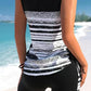 👙S–3XL🏖️Dámské vzorované dvoudílné tankini