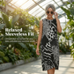 【S-5XL】🎀 Dámské šaty s leopardím potiskem bez rukávů