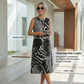 【S-5XL】🎀 Dámské šaty s leopardím potiskem bez rukávů