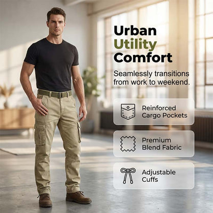 Limitovaná nabídka 50% SLEVA ⏰🔥Pánské klasické taktické kalhoty cargo