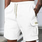🩳Men's Casual Textured Cargo Shorts with Drawstring