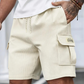 🩳Men's Casual Textured Cargo Shorts with Drawstring