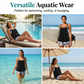 🌸 Dvoudílné tankini s kraťasy – plavky pro ženy, které chtějí pohodlí i eleganci 🏊♀️