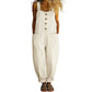 ✨ Easy Everyday Style | Women's Relaxed-Fit Denim Overalls with Pockets