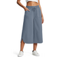 👖Dámské jednobarevné volné zkrácené kalhoty