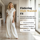 🍃Elegantní dvoudílný set – košile a široké kalhoty👗