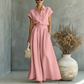 🍃Elegantní dvoudílný set – košile a široké kalhoty👗