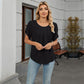 🌺Elegantní top s květinovými rukávy | Volný střih✨