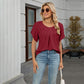 🌺Elegantní top s květinovými rukávy | Volný střih✨