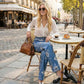 🎁2026 New Arrivals 50% OFF💥Women's Floral Print Straight-Leg Jeans