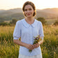 🍃Dámská pruhovaná halenka s nabíranými rukávy a knoflíky☁️