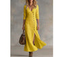 💛Vintage inspirované šaty s dlouhým rukávem👗