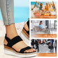 👡Pletené sandály na nízkém podpatku | Měkká protiskluzová podrážka☀️
