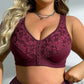 Plus Size Comfort Bra with Front Closure Design