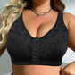 Plus Size Comfort Bra with Front Closure Design