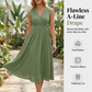 👗Dámské elegantní šaty bez rukávů s výstřihem do V🍃