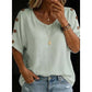 Women's Casual Scoop Neck Top