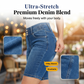 🔥Dámské džínové šortky s vysokým pasem a strečem👖