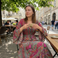 👗Dámské boho květinové maxi šaty🌺