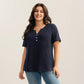🔥 Horký prodej | Dámské plus size tričko 👕