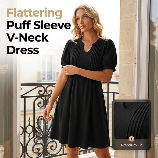 🖤 Eleganční šaty bez zipu, pohodlný materiál, vhodné na všechny příležitosti