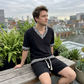 👕☀️Pánský set – volný top a kraťasy (2dílný) – Bezstarostné pohodlí a styl 🔥