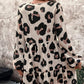🐆Dámské splývavé šaty s leopardím vzorem a výstřihem do V👗
