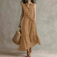 👗Dámské letní šaty bez rukávů s volánkem vpředu☁️