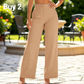 👚 Dámské Široké Kalhoty s Vysokým Pasem | Elegantní Splývavý Střih | 8 Barev | S–3XL | Pohodlí & Styl ✨