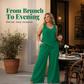📢📢40% OFF !! ⏰Women‘s Plus Size Textured Tank and Relaxed Fit Pants Set