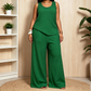 📢📢40% OFF !! ⏰Women‘s Plus Size Textured Tank and Relaxed Fit Pants Set