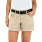 🩳 Dámské Elastické Šortky s Kapsami | Utility Styl | Khaki & Černá | S–3XL | Letní Must-Have