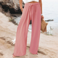 ⏳LAST DAY SALE 50% OFF !!📢Women's Casual High-Waist Wide-Leg Pants