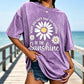 🌼 Unisex Vintage Tričko s Heřmánkem | Be the Sunshine | Retro Vyprané | 10 Barev | S–3XL