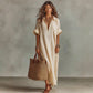🌿Women’s Minimalist Solid Color Maxi Dress