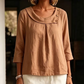 🌿Women's Casual Loose Fit Decorative Button Top