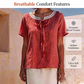 🌸 Dámská Elegantní Halenka s Krajkovým Límcem a Stuháním | 6 Barev | S–2XL | Letní Elegance ✨