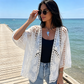 🌸 Dámský Krajkový Kardigan s Výšivkou | Otevřený Střih | 6 Barev | S–3XL | Boho Elegance ✨