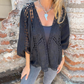 🌸 Dámský Krajkový Kardigan s Výšivkou | Otevřený Střih | 6 Barev | S–3XL | Boho Elegance ✨