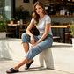 👖 Capri kalhoty cargo s vysokým pasem – praktické kapsy a volný střih pro každodenní nošení