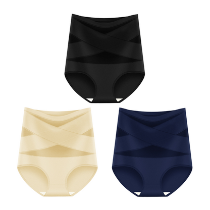 High-Waist-Slips im 3er-Set | Damenunterwäsche