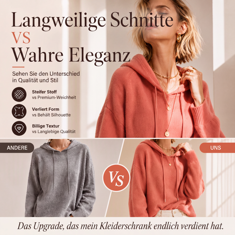 📢🎉🛍️✨Legerer Damen-Kapuzenpullover mit Kordelzug