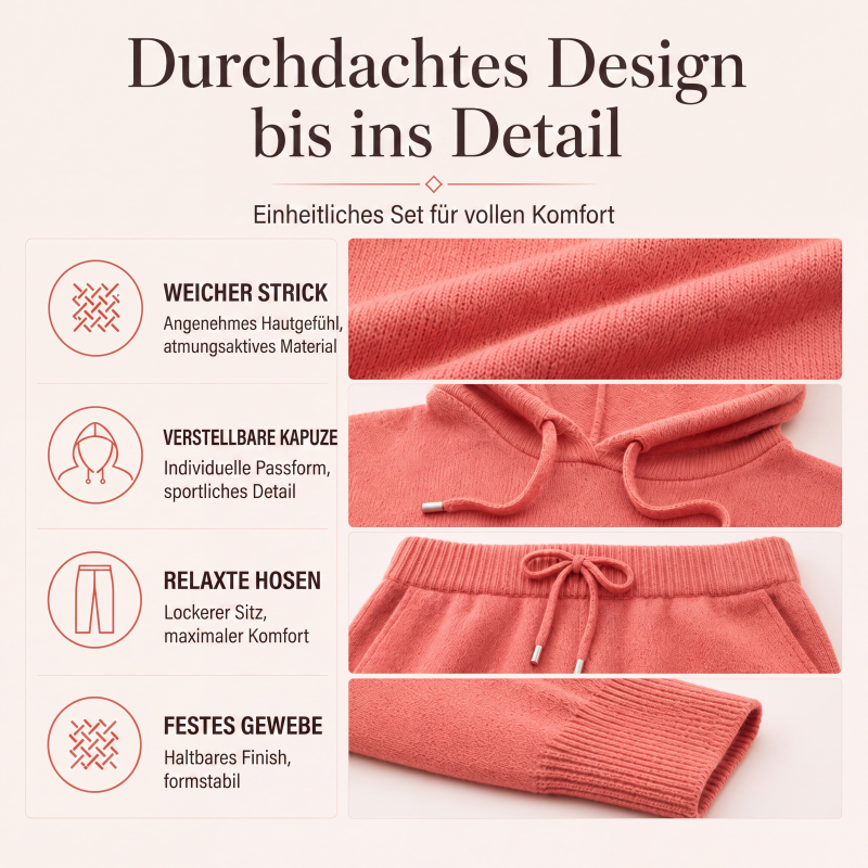 📢🎉🛍️✨Legerer Damen-Kapuzenpullover mit Kordelzug