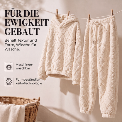 Damen Thermo-Fleece-Set mit 3D-Struktur – 2-teilig