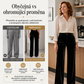 👖✨ Dámské velurové kalhoty s vysokým pasem – široké nohavice, teplé a pohodlné | S–3XL 😍