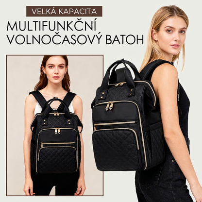 🎒✨ Multifunkční dámský batoh s velkou kapacitou – stylový, lehký, na každodenní nošení 🌸