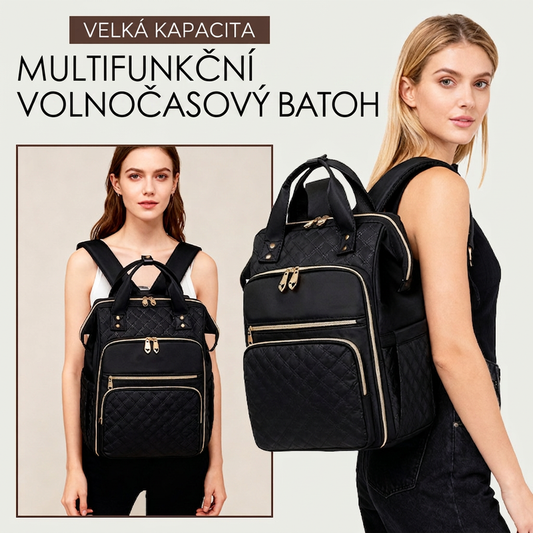 🎒✨ Multifunkční dámský batoh s velkou kapacitou – stylový, lehký, na každodenní nošení 🌸