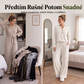 👚✨ Pohodlná dámská sada – halenka a široké kalhoty, volný střih | S–2XL 🌿