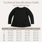 👚🌿 Dámské tričko s dlouhým rukávem – oversize, pohodlné, s kapsami | M–5XL🌟